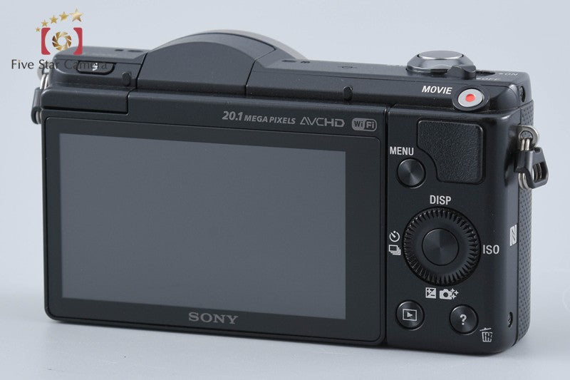 Sony Alpha α5000 ILCE-5000 Black 20.1 MP 16-50 Lens [Multiple Languages]