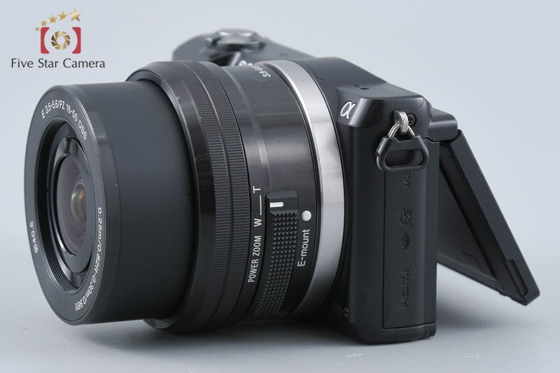 Sony Alpha α5000 ILCE-5000 Black 20.1 MP 16-50 Lens [Multiple Languages]