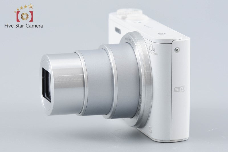 Sony Cyber-Shot DSC-WX350 White 18.2 MP Digital Camera [Multiple Languages]