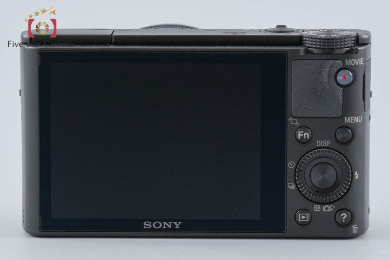Sony Cyber-Shot DSC-RX100 Black 20.2 MP Digital Camera [Multiple Languages]