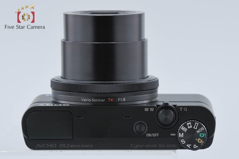 Sony Cyber-Shot DSC-RX100 Black 20.2 MP Digital Camera [Multiple Languages]