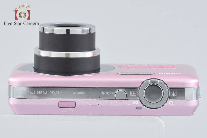 Casio EXILIM EX-Z800 Peach Pink 14.1 MP Digital Camera