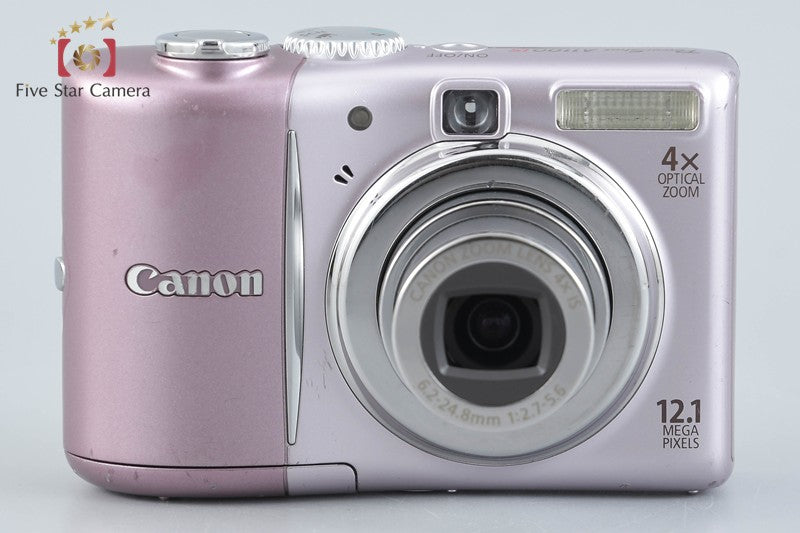 Canon PowerShot A1100 IS Pink 12.1 MP Digital Camera