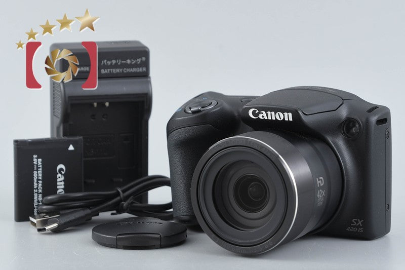 Canon PowerShot SX420 IS Black 20.0 MP Digital Camera