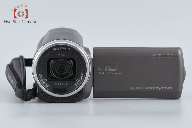 Sony Handycam HDR-CX680 Bronze Brown Digital HD Camcorder [Multiple Languages]
