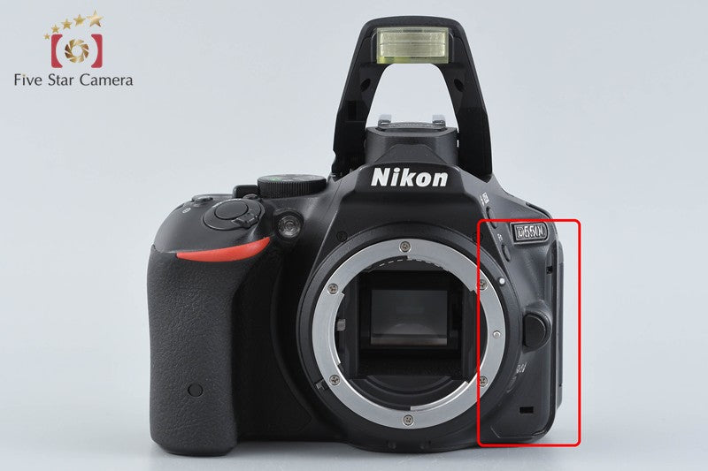 Nikon D5500 Black 24.2 MP Digital SLR Camera Body
