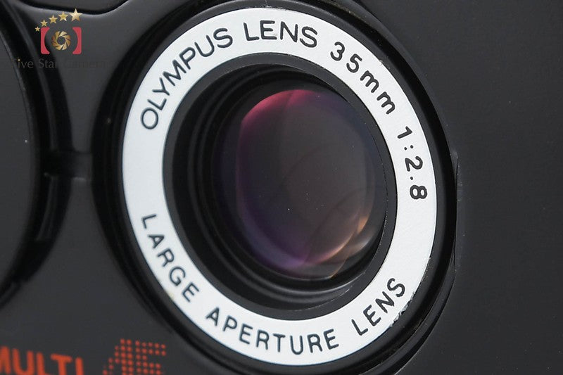 Olympus μ[mju:]-II Black 35mm Point & Shoot Film Camera