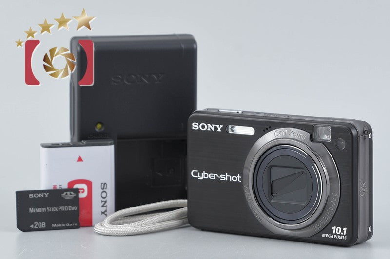 Sony Cyber-Shot DSC-W170 Black 10.1 MP Digital Camera [Japanese Language Only]