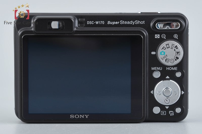 Sony Cyber-Shot DSC-W170 Black 10.1 MP Digital Camera [Japanese Language Only]
