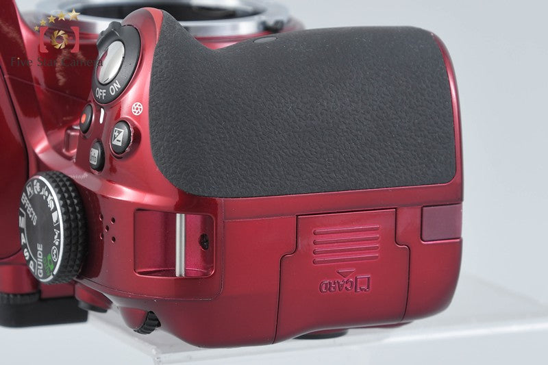 "Shutter count 5,637" Nikon D3300 Red 24.2 MP DSLR Camera Body