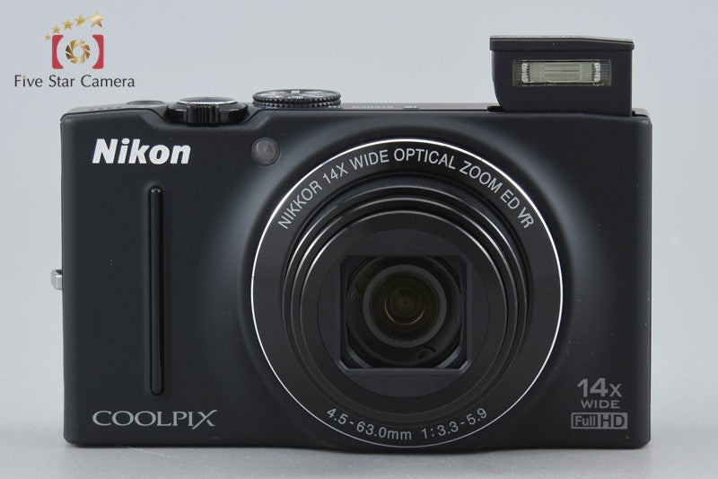 Nikon COOLPIX S8200 Noble Black 16.0 MP Digital Camera