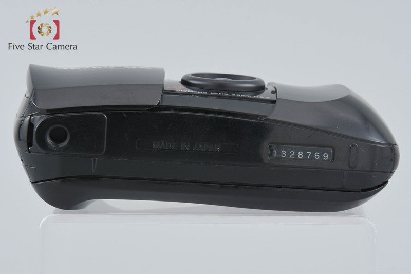 Olympus μ[mju:] Black 35mm Point & Shoot Film Camera