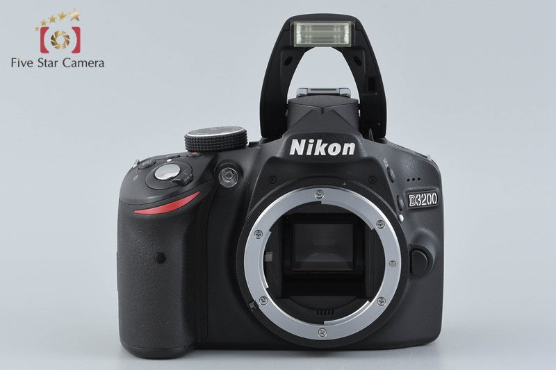 "Shutter count 523" Nikon D3200 Black 24.2 MP DSLR 18-55 VR Lens