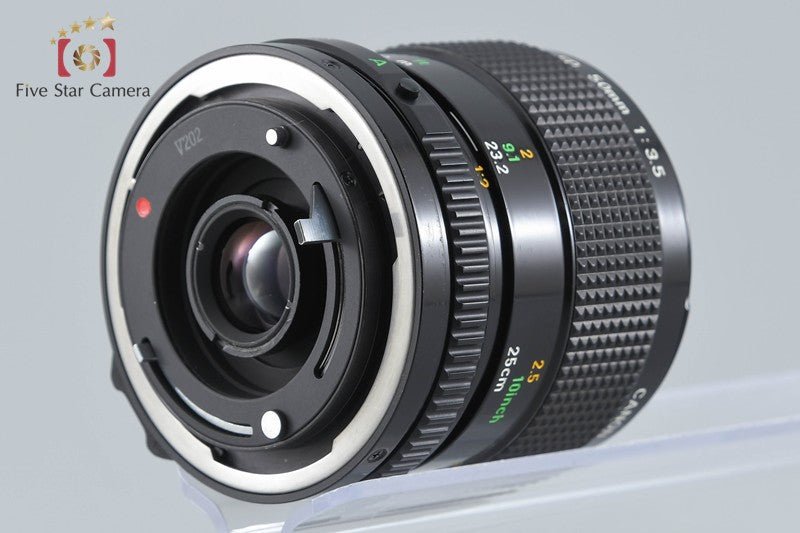 Canon New FD 50mm f/3.5 MACRO