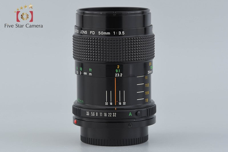 Canon New FD 50mm f/3.5 MACRO