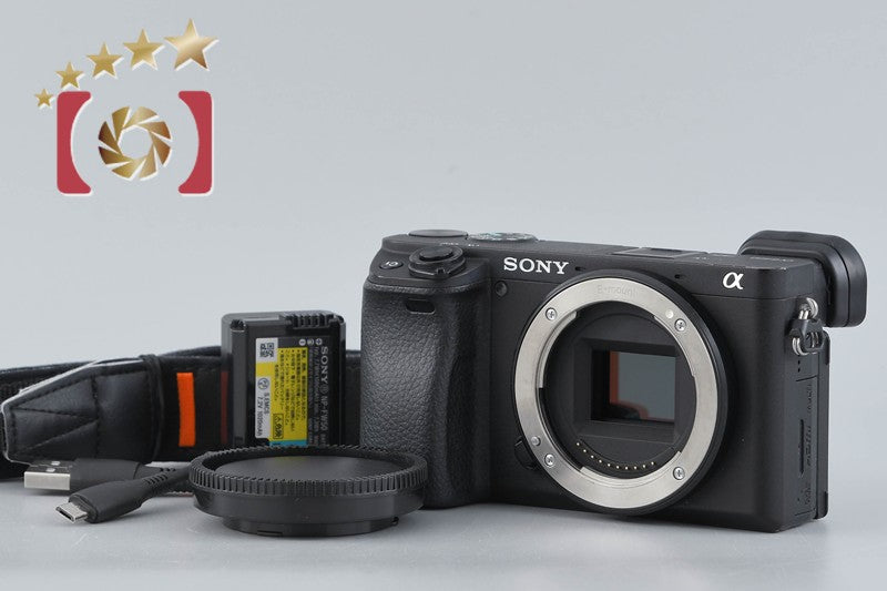Sony Alpha α6400 ILCE-6400 Black 24.2 MP Digital Camera [Japanese Language Only]