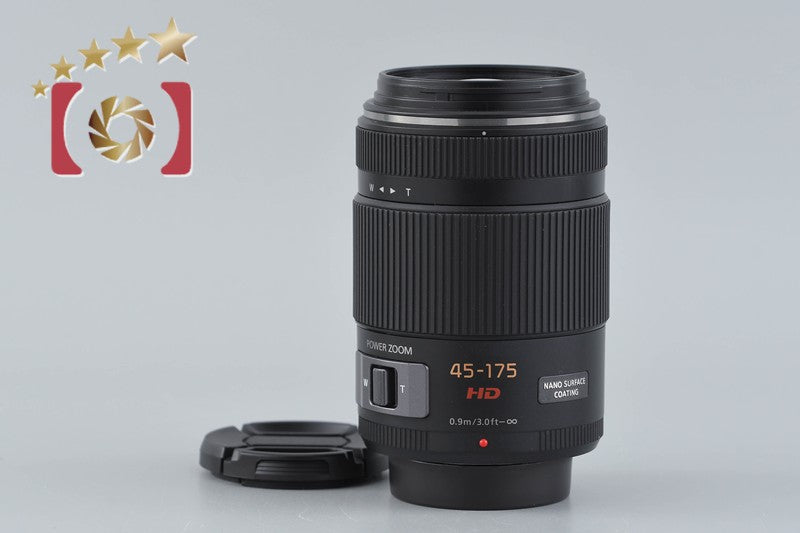 Panasonic LUMIX G X VARIO 45-175mm f/4-5.6 ASPH. POWER O.I.S. H-PS45175 Black