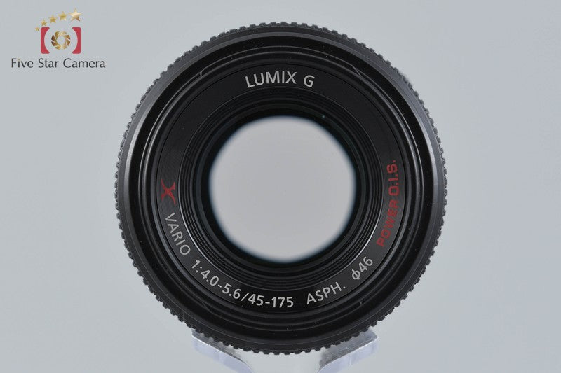 Panasonic LUMIX G X VARIO 45-175mm f/4-5.6 ASPH. POWER O.I.S. H-PS45175 Black