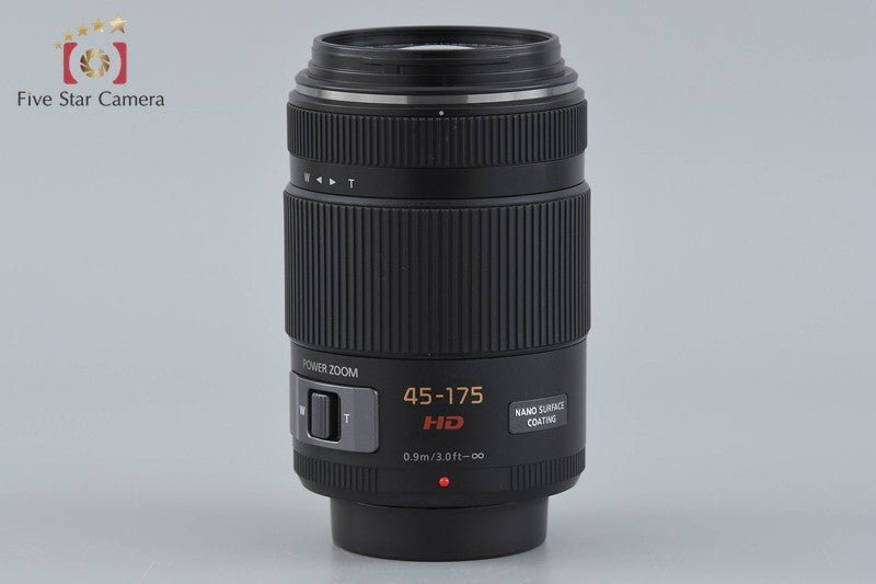 Panasonic LUMIX G X VARIO 45-175mm f/4-5.6 ASPH. POWER O.I.S. H-PS45175 Black