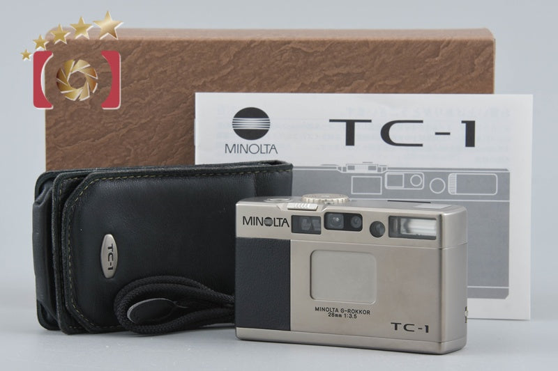 Minolta TC-1 35mm Point & Shoot Film Camera w/ Box