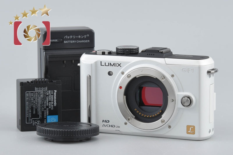 Panasonic LUMIX DMC-GF1 White 12.1 MP Digital Camera [Japanese Language Only]