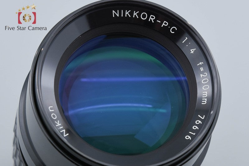 Nikon NIKKOR-P.C 200mm f/4 for Zenza Bronica EC S2