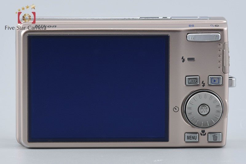 Nikon COOLPIX S600 Pink Gold 10.0 MP Digital Camera