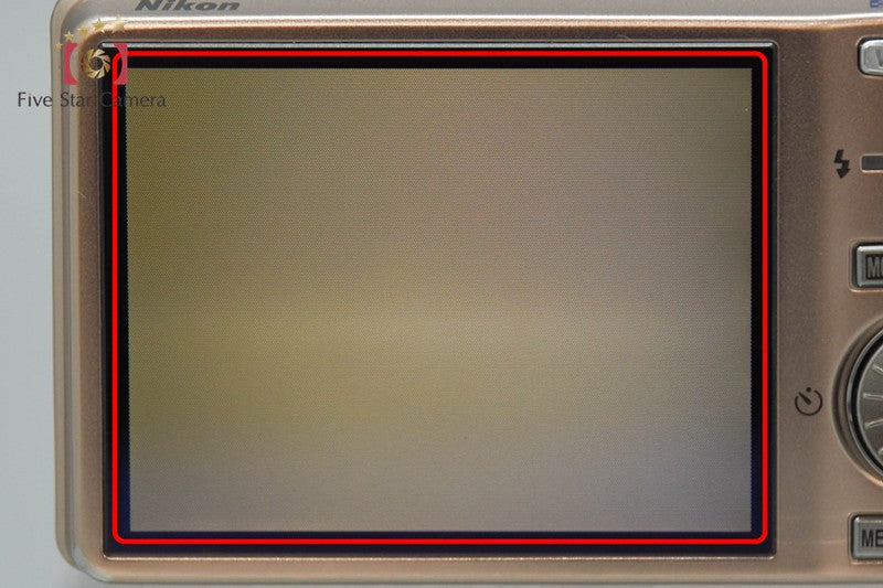 Nikon COOLPIX S600 Pink Gold 10.0 MP Digital Camera