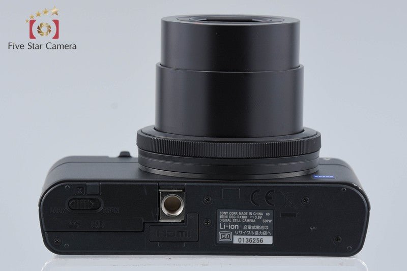 SONY Cyber-Shot DSC-RX100 20.2 MP Digital Camera [Japanese Language Only]