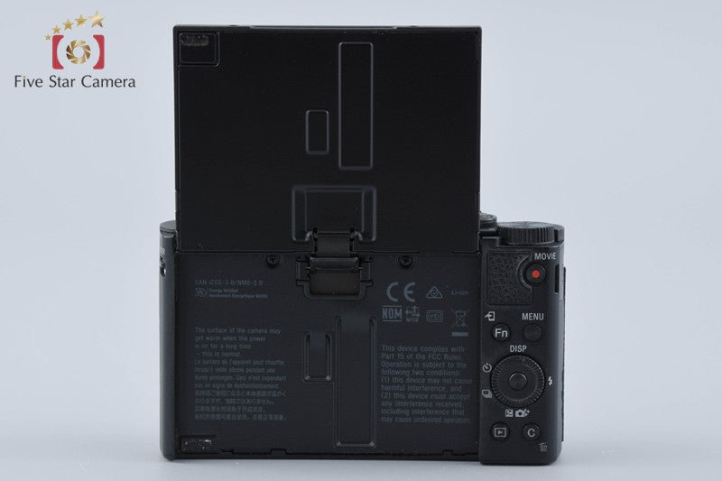 Sony Cyber-Shot DSC-HX99 Black 18.2 MP Digital Camera [Japanese Language Only]