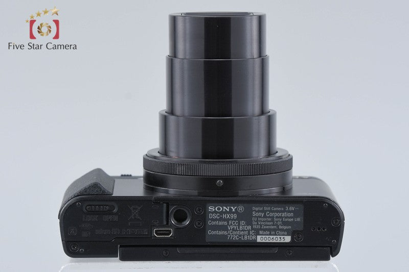 Sony Cyber-Shot DSC-HX99 Black 18.2 MP Digital Camera [Japanese Language Only]