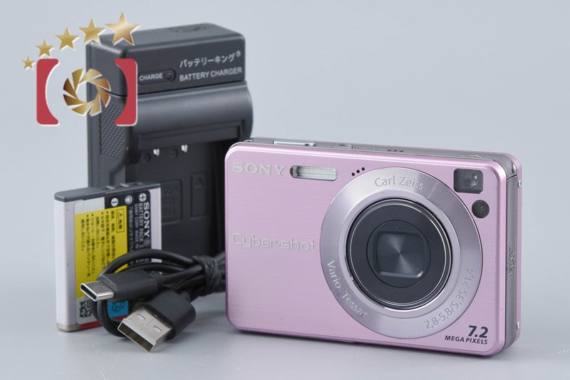SONY Cyber-Shot DSC-W120 Pink 7.2 MP Digital Camera [Japanese Language Only]