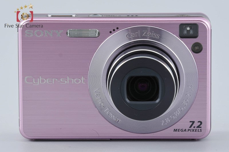 SONY Cyber-Shot DSC-W120 Pink 7.2 MP Digital Camera [Japanese Language Only]
