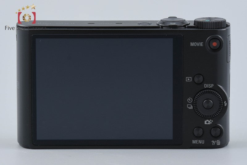 SONY Cyber-shot DSC-WX300 Black 18.2 MP Digital Camera [Multiple Languages]