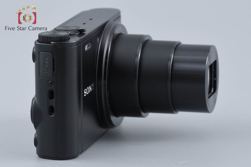 SONY Cyber-shot DSC-WX300 Black 18.2 MP Digital Camera [Multiple Languages]