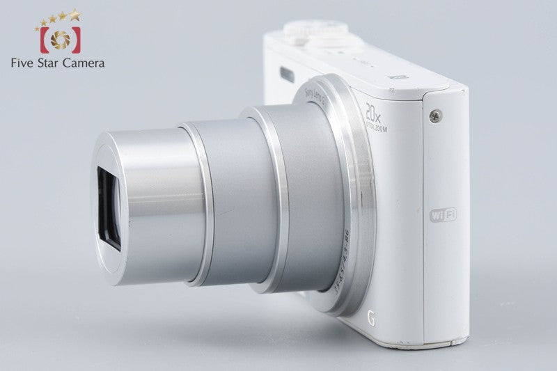 Sony Cyber-Shot DSC-WX350 White 18.2 MP Digital Camera [Multiple Languages]