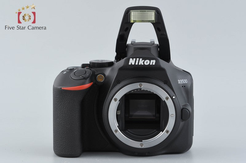 "Count 905" Nikon D3500 Black 24.8 MP DSLR Camera 18-55 VR Lens