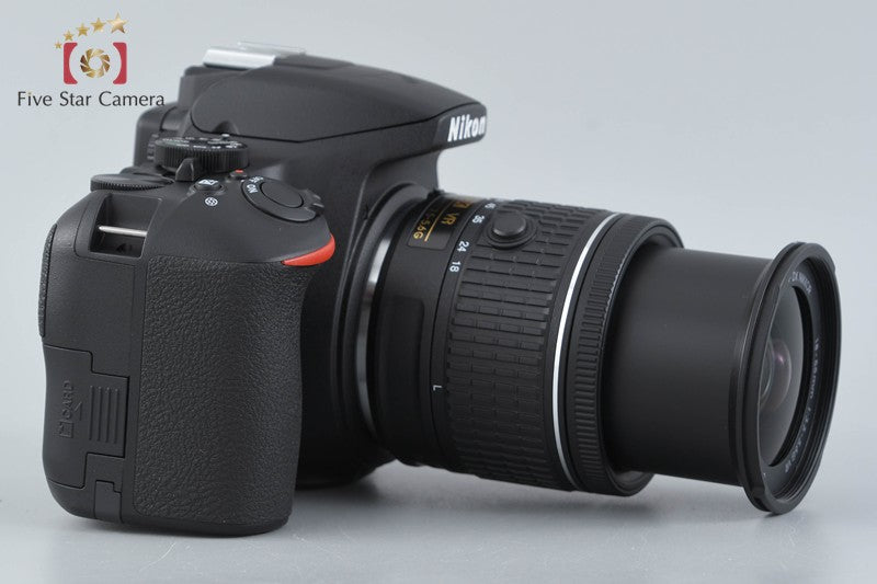 "Count 905" Nikon D3500 Black 24.8 MP DSLR Camera 18-55 VR Lens