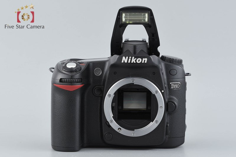 "Shutter count 3,704" Nikon D80 10.2 MP Digital SLR Camera Body