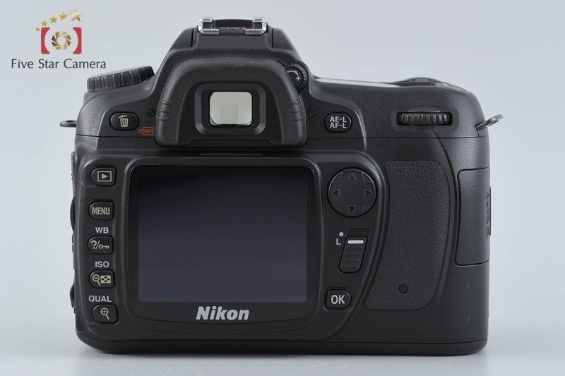 "Shutter count 3,704" Nikon D80 10.2 MP Digital SLR Camera Body