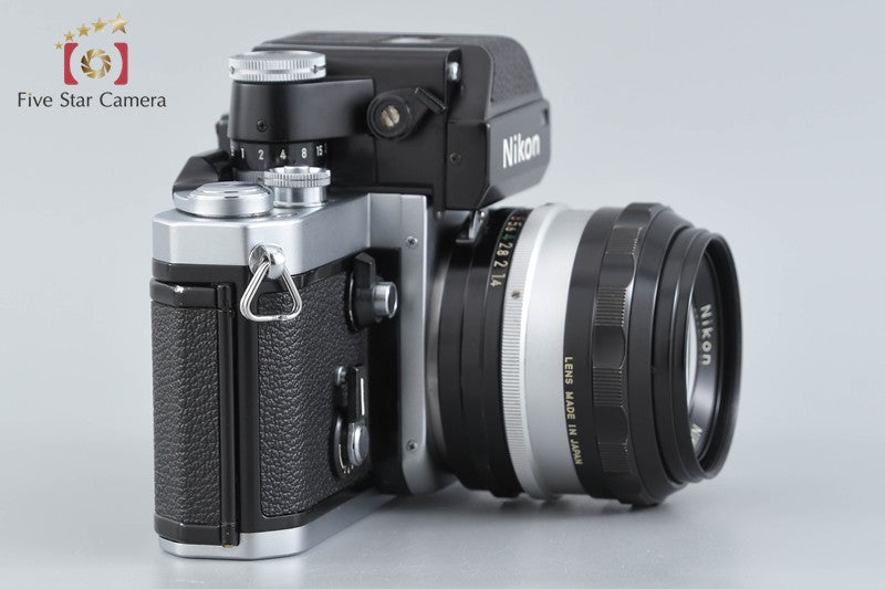 Nikon F2 Photomic Silver + NIKKOR-S.C Auto 50mm f/1.4 Non Ai Lens