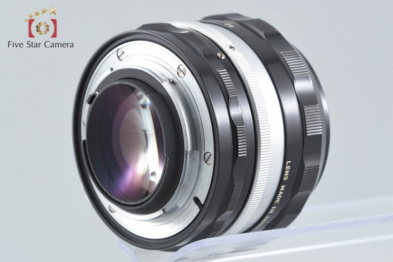 Nikon F2 Photomic Silver + NIKKOR-S.C Auto 50mm f/1.4 Non Ai Lens