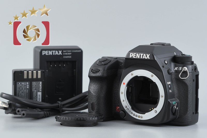 Pentax K-5 Black 16.3 MP Digital SLR Camera Body