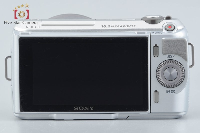 "Count 4,829" Sony α NEX-C3 Silver 16.2 MP 18-55 Lens [Japanese Language Only]