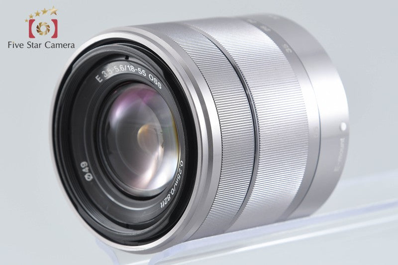 "Count 4,829" Sony α NEX-C3 Silver 16.2 MP 18-55 Lens [Japanese Language Only]