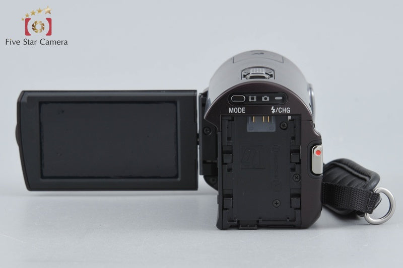 Sony Handycam HDR-CX370V Brown Full HD Camcorder [Japanese Language Only]