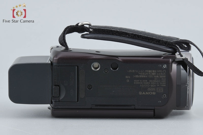 Sony Handycam HDR-CX370V Brown Full HD Camcorder [Japanese Language Only]