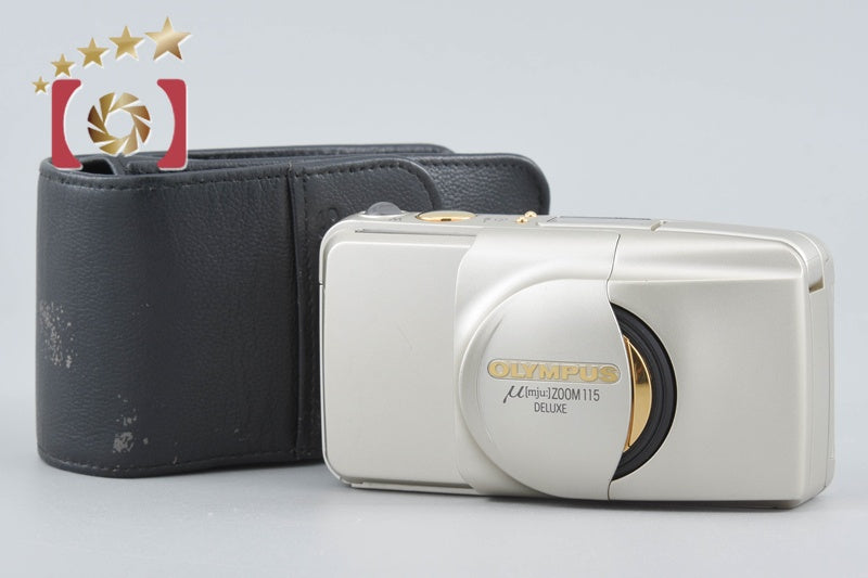 Olympus μ[mju:] ZOOM 115 DELUXE 35mm Point & Shoot Film Camera