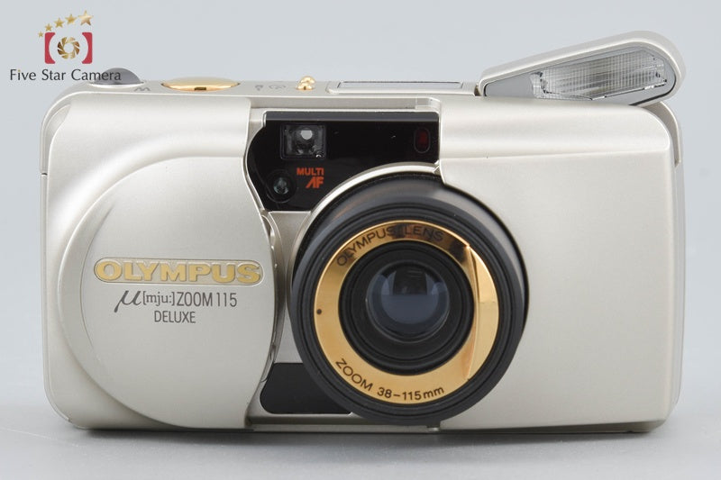 Olympus μ[mju:] ZOOM 115 DELUXE 35mm Point & Shoot Film Camera