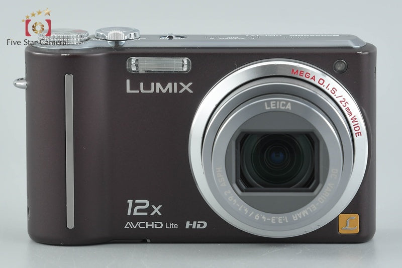 Panasonic LUMIX DMC-TZ7 Brown 10.1 MP Digital Camera [Japanese Language Only]
